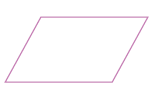 A four sided figure like a square.