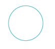 The smallest circle in the row.