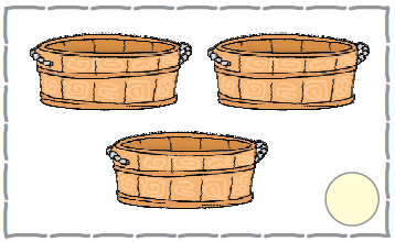 Three baskets