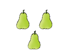 _____ pears  are now remaining.