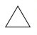 A triangle.