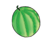 एक तरबूज 