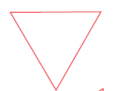 एक छोटा त्रिभुज 