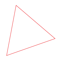 एक बहुत बड़ा त्रिभुज 