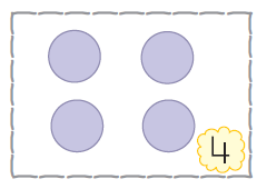 चार वृत्त। 