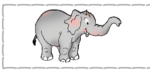 एक हाथी।