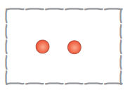 दो बिंदु। 