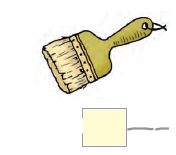 पंक्ति में सबसे मोटा ब्रश 