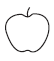 एक सेब 