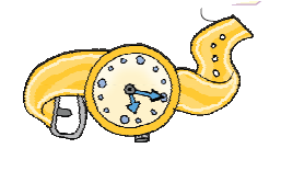 एक घड़ी जिसके साथ एक खाली कीमत का लेबल लगा होता है। 