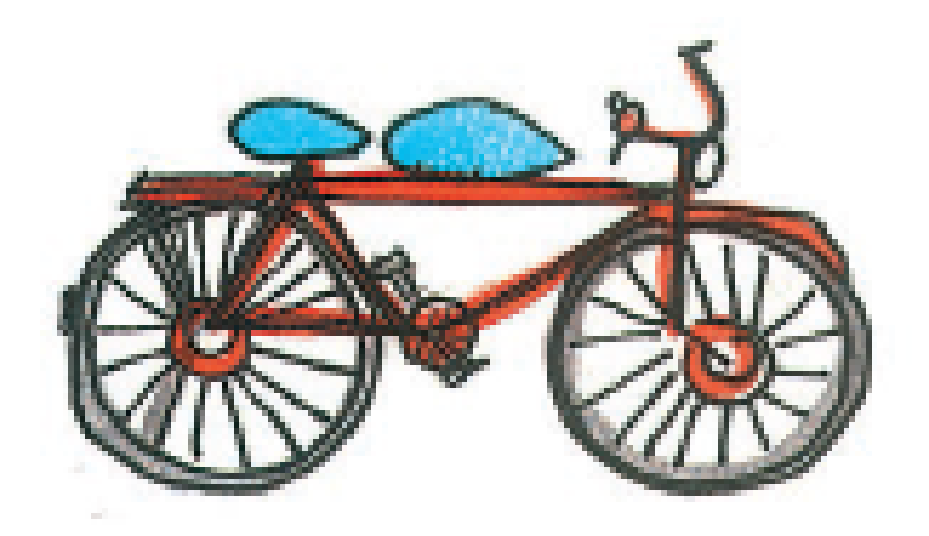 A bicycle.