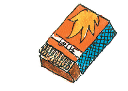 एक माचिस। 