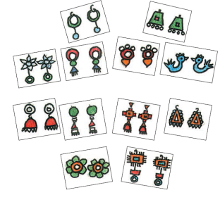 चौबीस जोड़ी झुमके हैं। 