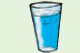 एक गिलास पानी।