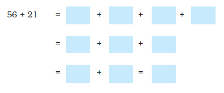 A question to be solved. 56+21