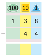 A sum. 138+44