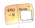 A letter with 480-9 written and Room side is blank.