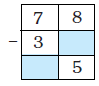 A question with missing numbers.
