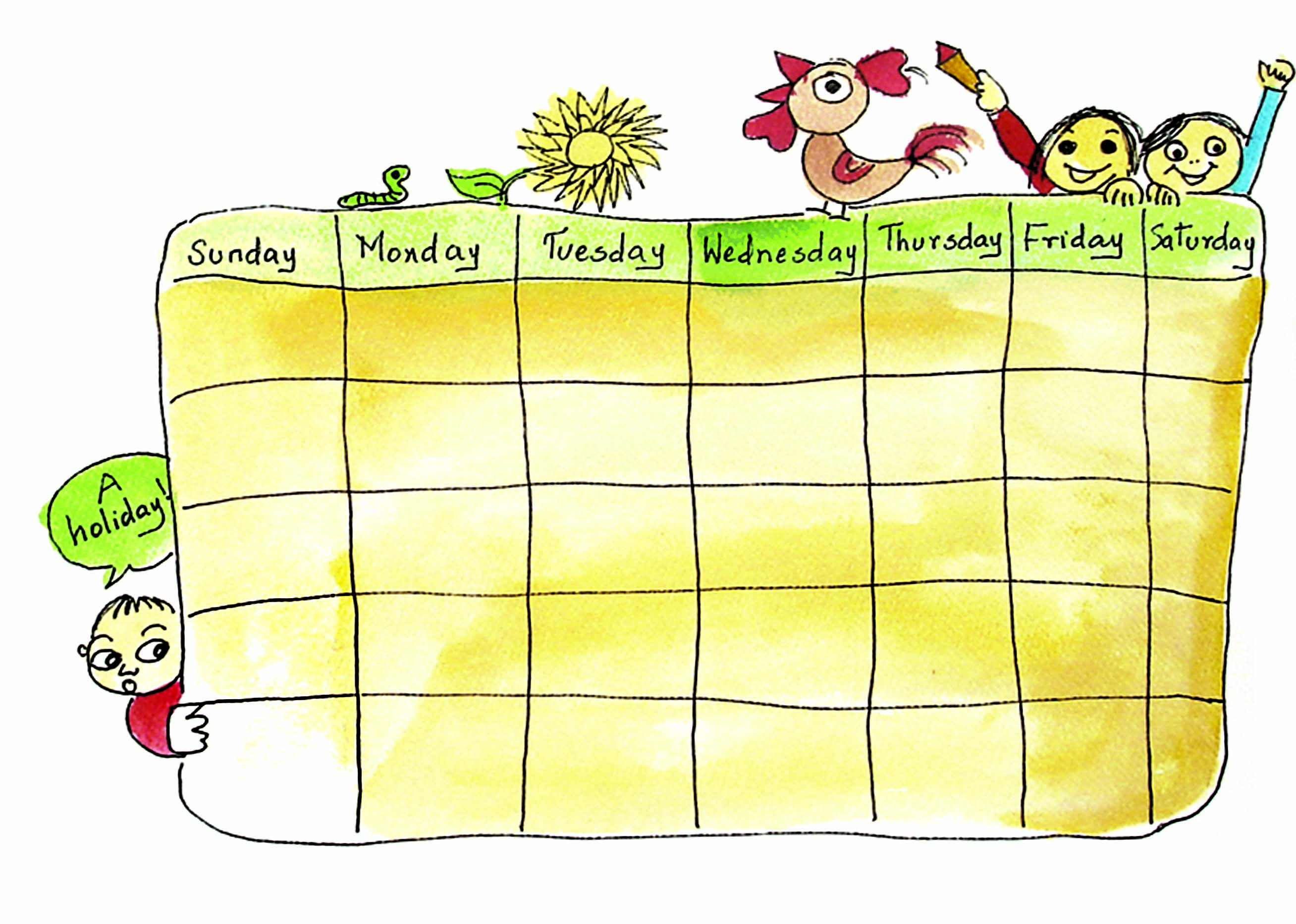 Incomplete calendar for August 2020.