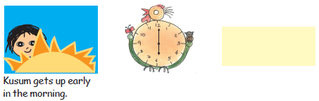 Hours hand is at 6 and minutes hand at 12 in the clock.