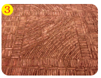 Image 3- A brick pattern on the floor.
