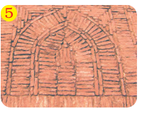Image 5- A brick pattern on the floor.