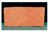 Image of a brick taken from the back.