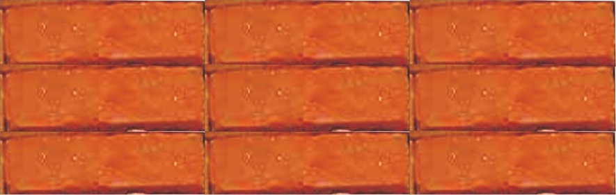 A pattern of a brick wall made by Muniya.