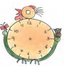 A clock without minutes and hours hand. 