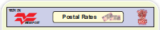 A strip with "Postal Rates" written on it.