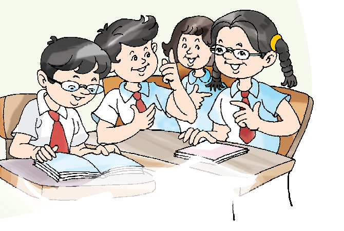 Few children are sitting on desks in a classroom and studying .