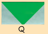 The triangle formed on folding the corners is again folded such that it touches the bottom of the other side.