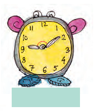 A clock showing smaller hand at nine and bigger hand at two