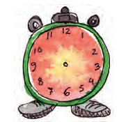 A clock