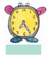 A clock showing smaller hand at seven and the bigger hand at five.