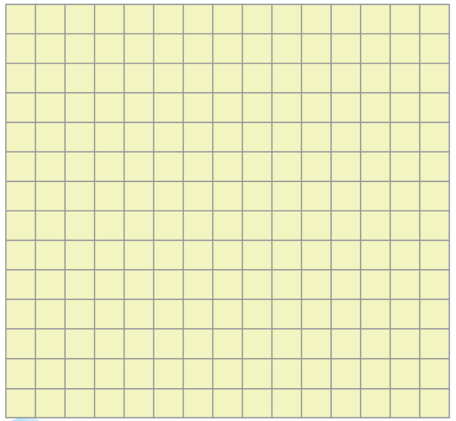 A grid formed by standing lines and sleeping lines.