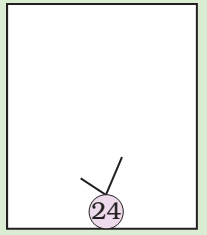 Space for factor tree to be drawn on number twenty four.