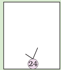 Space for factor tree to be drawn on number twenty four.