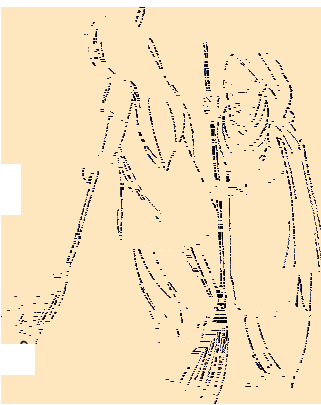 हाथ में झाडू लेकर फर्श की सफाई करती दो महिलाएं।