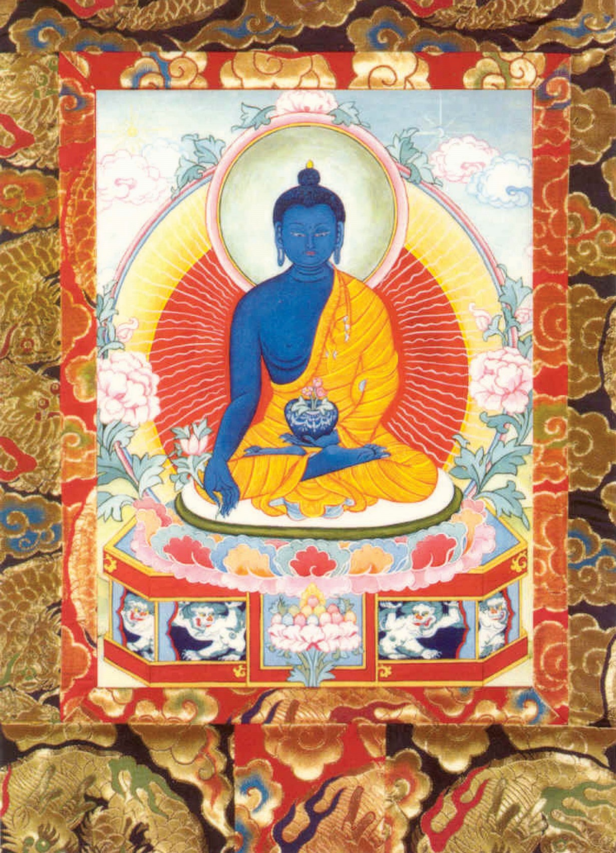 गौतम बुद्ध की तस्वीर।