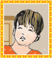 एक लड़का कुछ सोचता हुआ।