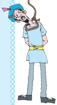 मंत्री के गले में फांसी का फंदा ।