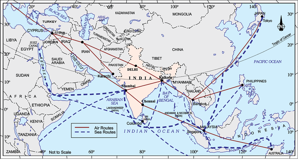 01: India Size and Location / Contemporary India