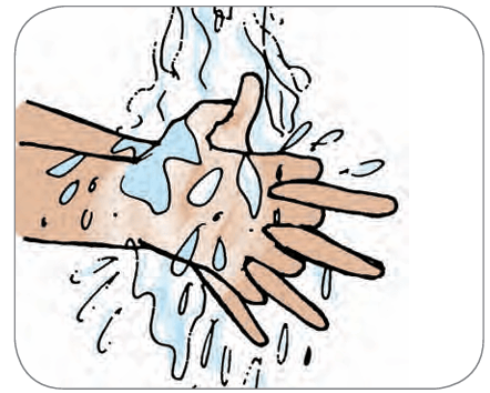 wash fingers