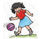 I play football