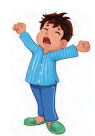 yawning