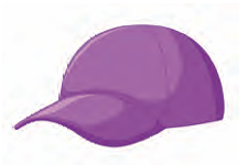 purple cap