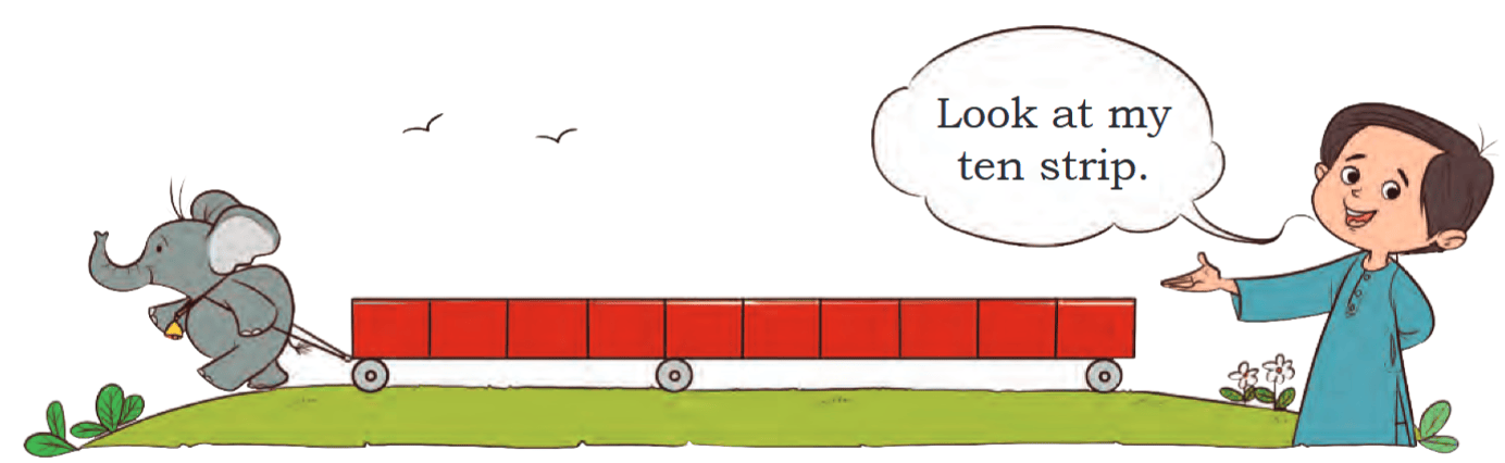 Look at my ten strip.