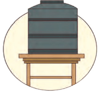 Filling a water tank