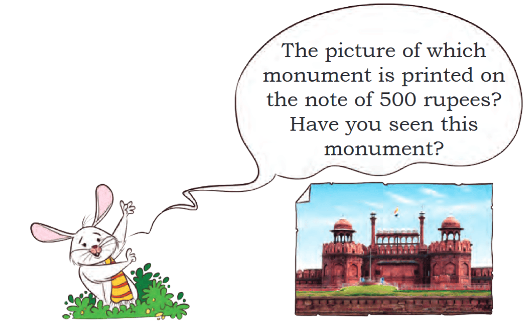 The picture of which monument is printed on the note of 500 rupees? Have you seen this monument?